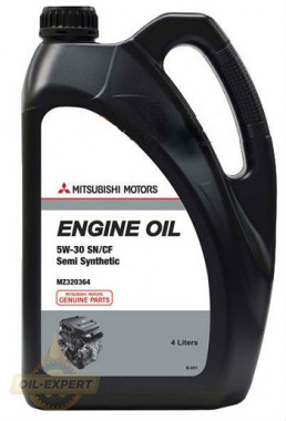 Mitsubishi Моторное масло MITSUBISHI ENGINE OIL 5W-30 (MZ320363, MZ320364) - Картинка 1