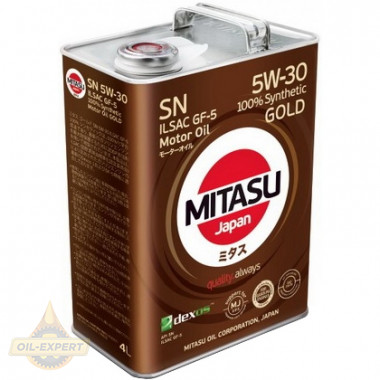 Mitasu Моторное масло MITASU GOLD SN 5W-30 - Картинка 1