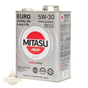 Mitasu Моторное масло MITASU EURO DIESEL LL 5W-30 - Картинка 1