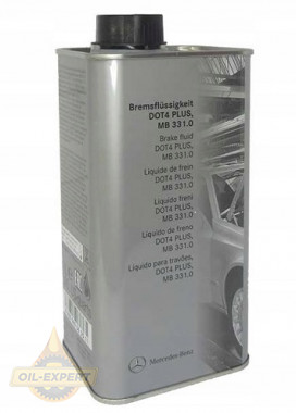 Mercedes Тормозная жидкость MERCEDES-BENZ DOT 4 PLUS MB 331.0 (A000989560511) - Картинка 2