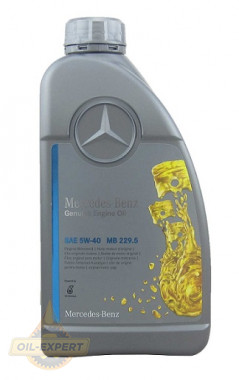 Mercedes Моторна олива MERCEDES-BENZ 5W-40 MB 229.5 (A000989860613, A000989860611) - Заображення 2