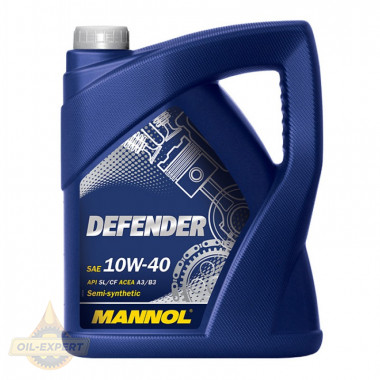 Mannol Моторное масло MANNOL DEFENDER 10W-40 - Картинка 3