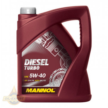 Mannol Моторна олива MANNOL DIESEL TURBO 5W-40 - Заображення 1