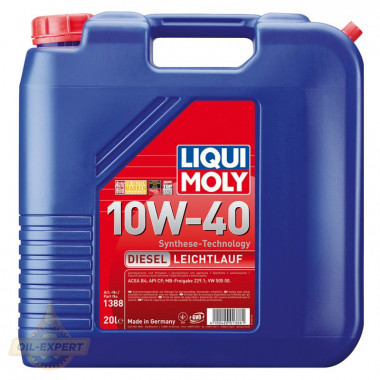 Liqui Moly Моторное масло LIQUI MOLY DIESEL LEICHTLAUF 10W-40 - Картинка 3