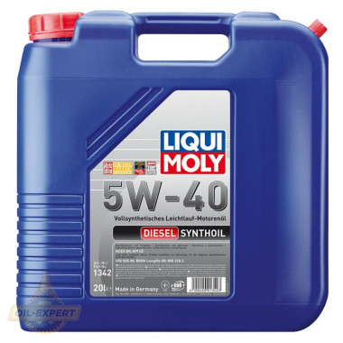 Liqui Moly Моторное масло LIQUI MOLY DIESEL SYNTHOIL 5W-40 - Картинка 3
