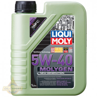 Liqui Moly Моторна олива LIQUI MOLY MOLYGEN 5W-40 - Заображення 2