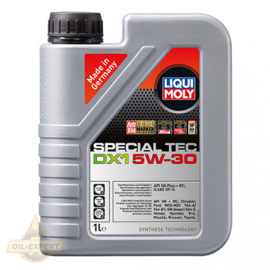 Liqui Moly Моторное масло LIQUI MOLY SPECIAL TEC DX1 5W-30 - Картинка 2