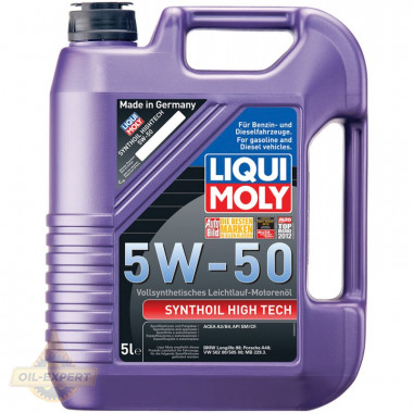 Liqui Moly Моторное масло LIQUI MOLY SYNTHOIL HIGH TECH 5W-50 - Картинка 3