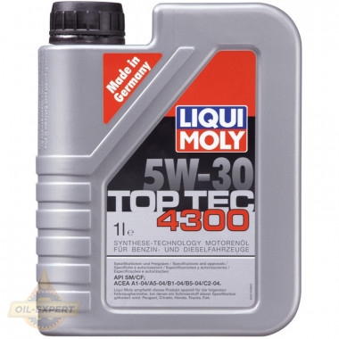 Liqui Moly Моторное масло LIQUI MOLY TOP TEC 4300 5W-30 - Картинка 2