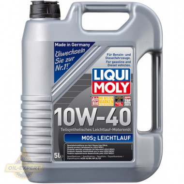 Liqui Moly Моторна олива LIQUI MOLY МOS2 LEICHTLAUF 10W-40 - Заображення 3