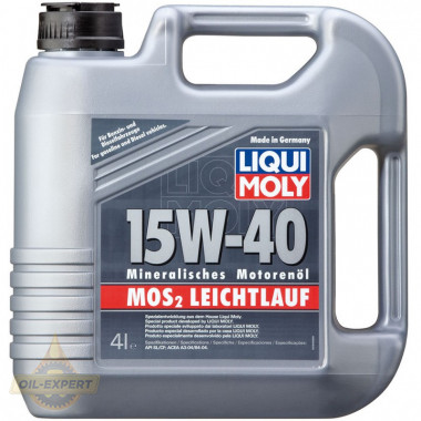 Liqui Moly Моторное масло LIQUI MOLY МOS2 LEICHTLAUF 15W-40 - Картинка 1