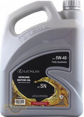 Lexus Моторное масло LEXUS MOTOR OIL SM 5W-40 (0888082790, 0888083717) - Картинка 1