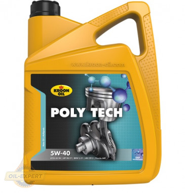 Kroon Oil Моторное масло KROON OIL POLY TECH 5W-40 - Картинка 1