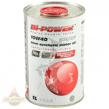 Japan Oil Моторна олива JAPAN OIL BI-POWER 10W-40 - Заображення 2