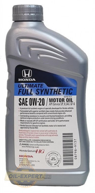Honda Моторное масло HONDA ULTIMATE 0W-20 (087989137) - Картинка 2