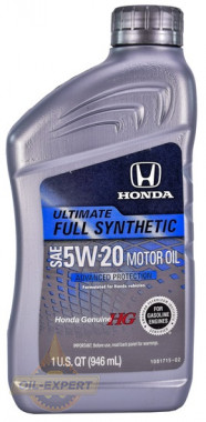 Honda Моторное масло HONDA ULTIMATE 5W-20 (087989138) - Картинка 1