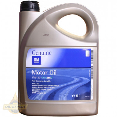 Gm Моторное масло GM MOTOR OIL 5W-30 DEXOS 2 (1942000, 1942001, 1942002, 1942003) - Картинка 2