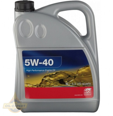 Febi Моторное масло FEBI ENGINE OIL 5W-40 32936, 32937, 32938 - Картинка 4