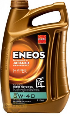 Eneos Моторное масло ENEOS HYPER 5W-40 - Картинка 1