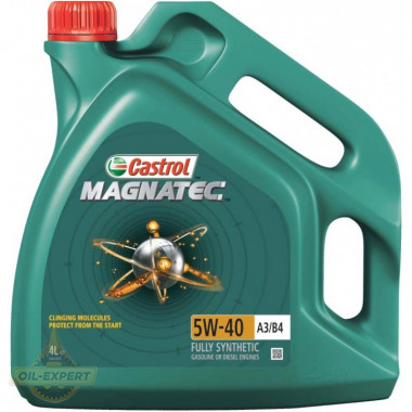 Castrol Моторное масло CASTROL MAGNATEC 5W-40 A3/B4 - Картинка 2