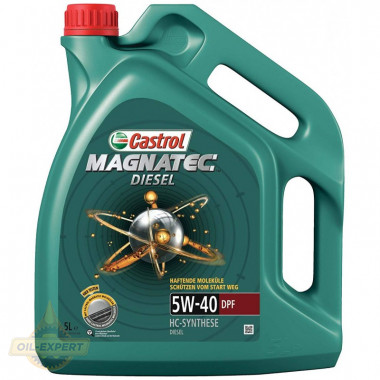 Castrol Моторна олива CASTROL MAGNATEC DIESEL 5W-40 DPF - Заображення 4
