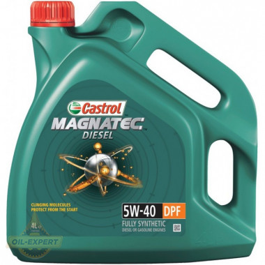 Castrol Моторна олива CASTROL MAGNATEC DIESEL 5W-40 DPF - Заображення 2