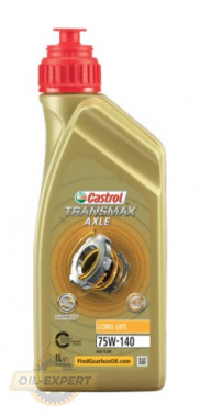 Castrol Трансмиссионное масло CASTROL TRANSMAX AXLE LONGLIFE 75W-140 - Картинка 1