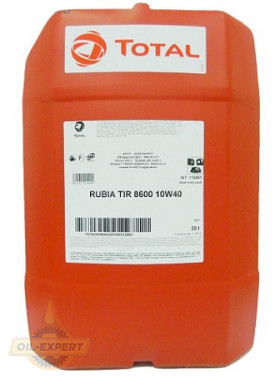 Total Моторна олива TOTAL RUBIA TIR 8600 10W-40 - Заображення 1
