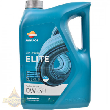 Repsol Моторное масло REPSOL ELITE TURBO LIFE 50601 0W-30 - Картинка 1