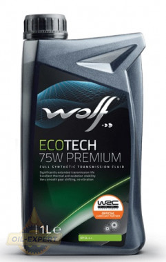Wolf Трансмиссионное масло WOLF ECOTECH 75W PREMIUM - Картинка 1