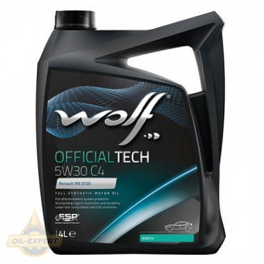 Wolf Моторное масло WOLF OFFICIALTECH 5W-30 C4 - Картинка 1