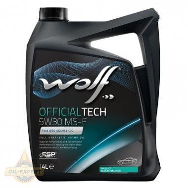 Wolf Моторное масло WOLF OFFICIALTECH 5W-30 MS-F - Картинка 1
