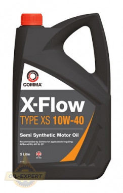 Comma Моторна олива COMMA X-FLOW TYPE XS 10W-40 - Заображення 3