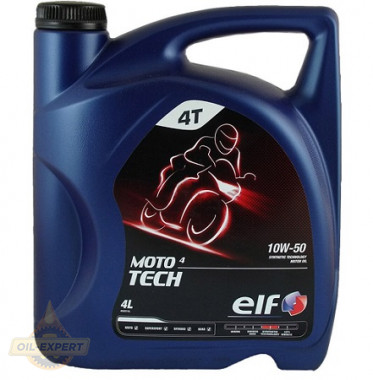 Elf Моторна мото олива ELF MOTO 4 TECH 10W-50 - Заображення 2