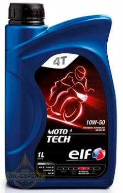 Elf Моторна мото олива ELF MOTO 4 TECH 10W-50 - Заображення 1