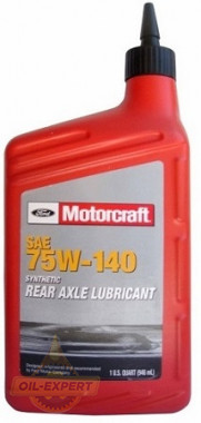 Ford Трансмиссионное масло FORD Motorcraft 75W-140 Synthetic Rear Axle Oil (XY75W140QL) - Картинка 1