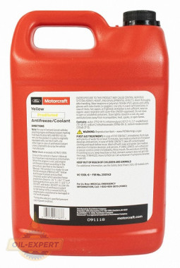 Ford Антифриз FORD Motorcraft Yellow Prediluted -37°C (VC13DLG) - Картинка 2
