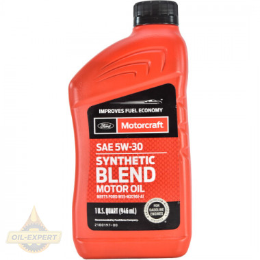 Ford Моторное масло FORD Motorcraft Synthetic Blend 5W-30 (XO5W30QSP, XO5W305QSP) - Картинка 1