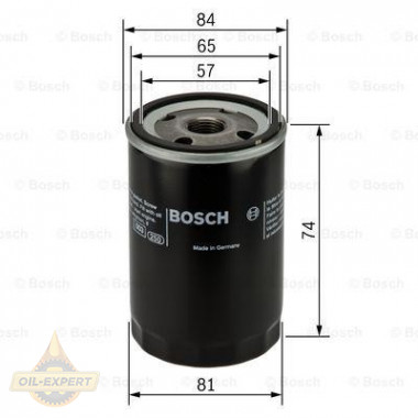 Bosch Фильтр масляный BOSCH 0 986 452 016 - Картинка 1