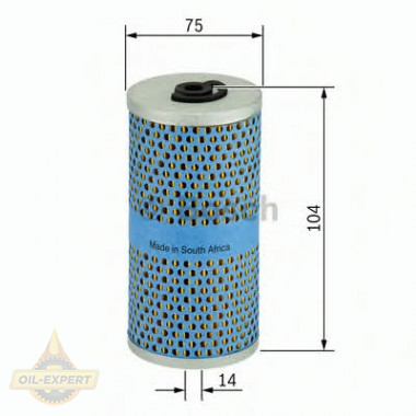 Bosch Фильтр масляный BOSCH 1 457 429 235 - Заображення 1