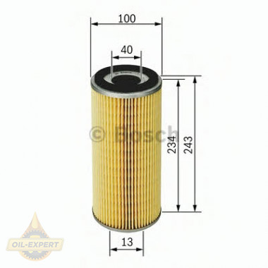 Bosch Фильтр масляный BOSCH 1 457 429 600 - Заображення 1