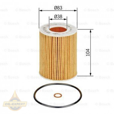 Bosch Фильтр масляный BOSCH 1 457 437 003 - Картинка 2