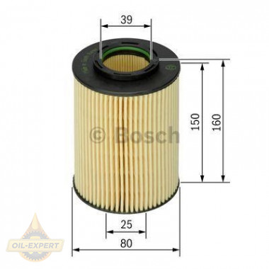 Bosch Фильтр масляный BOSCH 1 457 429 141 - Картинка 2