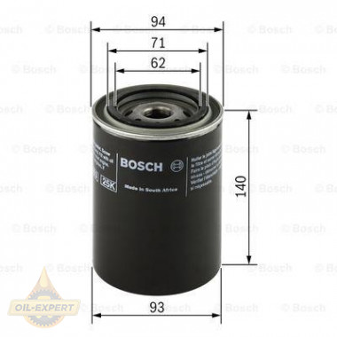 Bosch Фильтр масляный BOSCH 0 451 103 346 - Картинка 3