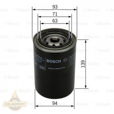 Bosch Фильтр масляный BOSCH 0 451 103 238 - Картинка 4