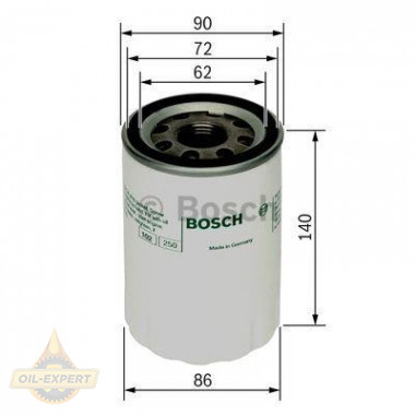 Bosch Фильтр масляный BOSCH 0 451 103 347 - Картинка 5