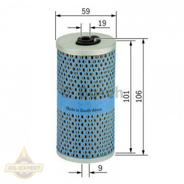 Bosch Фильтр масляный BOSCH 1 457 429 606 - Картинка 2