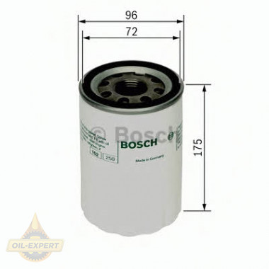 Bosch Фільтр масляний BOSCH F 026407081 - Заображення 2
