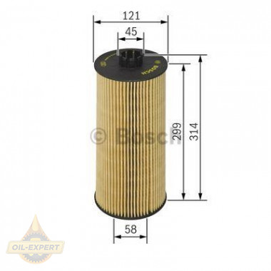 Bosch Фильтр масляный BOSCH 1 457 429 128 - Картинка 2