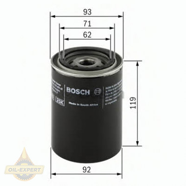 Bosch Фильтр масляный BOSCH 0 451 103 278 - Картинка 2